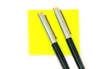 Two fountain pens