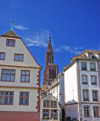 Fototapeta na wymiar Strasbourg scene