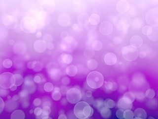 Purple Festive abstract background with bokeh