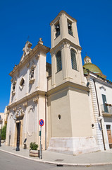 Church of Carmine. San Severo. Puglia. Italy.