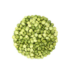 Green dry peas. Oregon