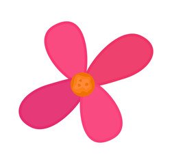 Pink Flower Vector