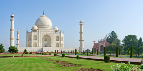 Taj Mahal in Agra,  India