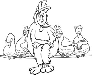 ruler of the roost saying coloring page
