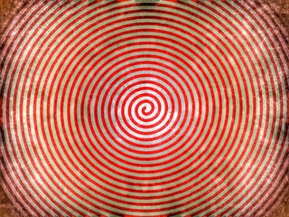 roter Spiralformhintergrund...