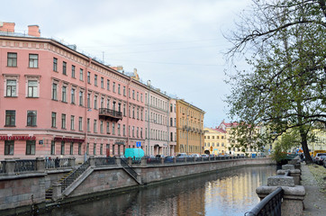 Fototapeta premium Канал Грибоедова в Санкт-Петербурге