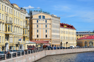 Санкт-Петербург, набережная реки Мойки