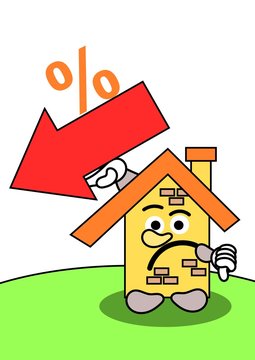 Minder goede verkoop cijfers vastgoed