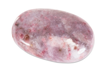 Precious gem on white background, tourmaline