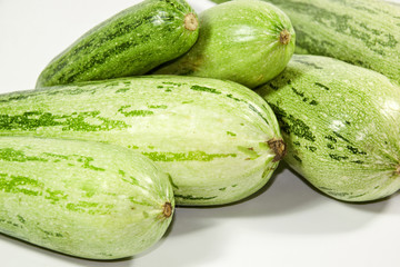 Collection of Home Grown Variegated Baby Marrows