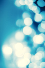 Fototapeta premium Vintage Boże Narodzenie tło z bokeh świateł. Nieostre Bokeh