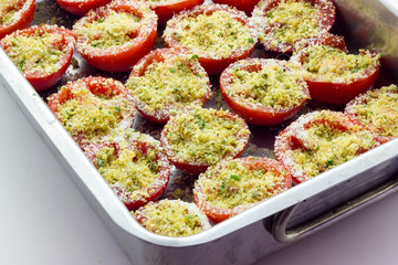 Tomatoes gratin