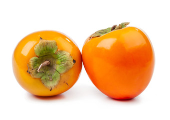 persimmon isolated