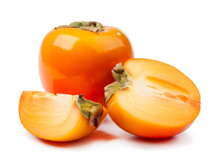 persimmon isolated