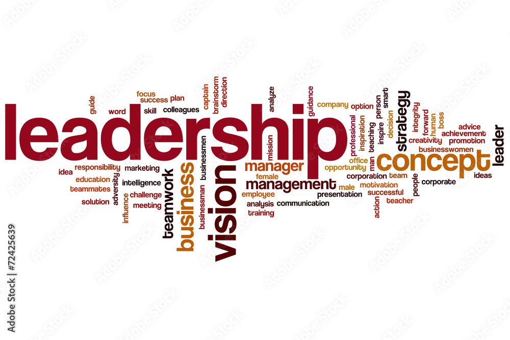 Sticker Leadership word cloud