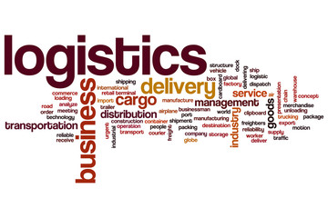 Logistics word cloud