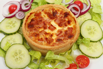 Quiche closeup