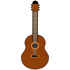 Obraz premium Guitar sign icon.