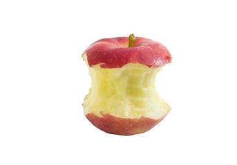 Bite red apple