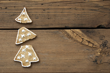 Broken Christmas Tree Cookie