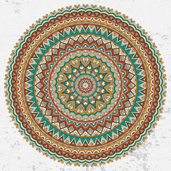 Mandala. Ethnic decorative elements.