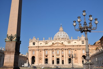 Fototapeta na wymiar Bazylika św. Piotra w Rzymie 