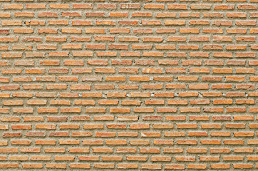 red brick wall as background