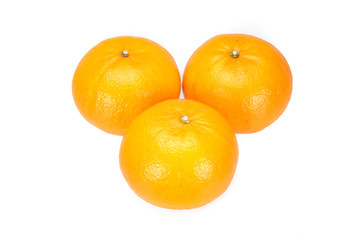 oranges arranged to symbolize teamwork or unity