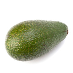 avocado isolated on white background
