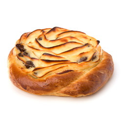 Delicious sweet cream bun