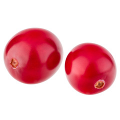 cranberry  isolated on white background cutout
