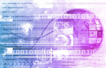 Fototapeta premium Technology Services