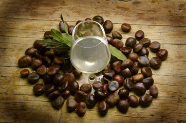 Vino Ribolla e castagne Cucina friulana Food Expo Milano 2015