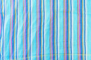Colorful line patterned fabrics texture background