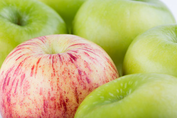 close-up fresh apple fruit