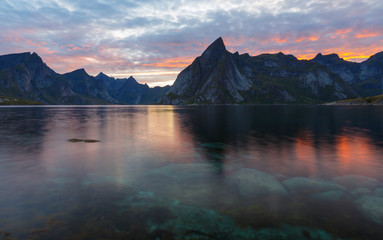 Fototapeta na wymiar Lofotens Island, Norway