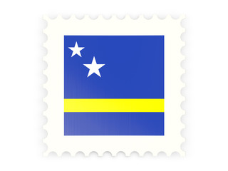 Postage stamp icon of curacao