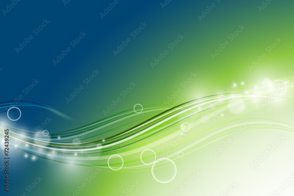 Poster vector background with wavy lines
