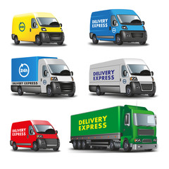 Delivery cars