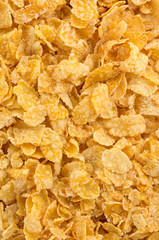 corn flakes as background