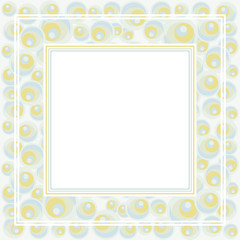 light abstract border