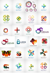 Abstract company logo collection