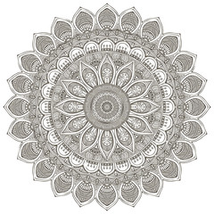 Mandala. Ethnic decorative elements.