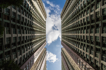 Modern architecture real estate detail