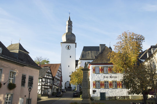 Alter Markt in Arnsberg, Sauerland, NRW, Deutschland