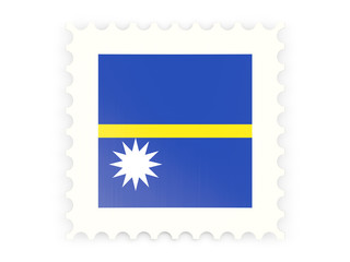 Postage stamp icon of nauru