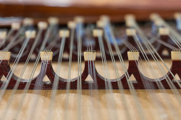 Part of the Chinese instrument ; Yang Chin
