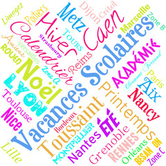 vacances scolaires zones et académies