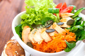 Knackiger Herbstsalat