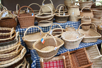Paniers d'osier
